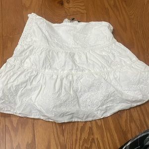 White Zara Skirt